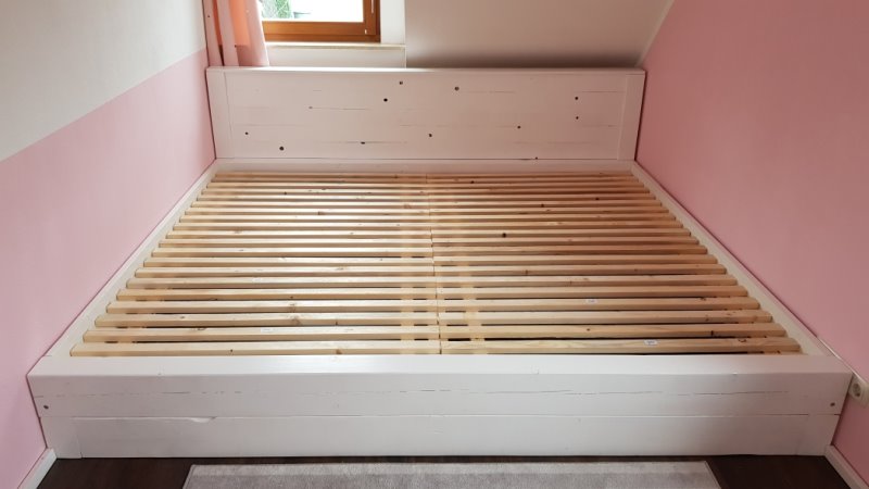 DIY Bett selber bauen