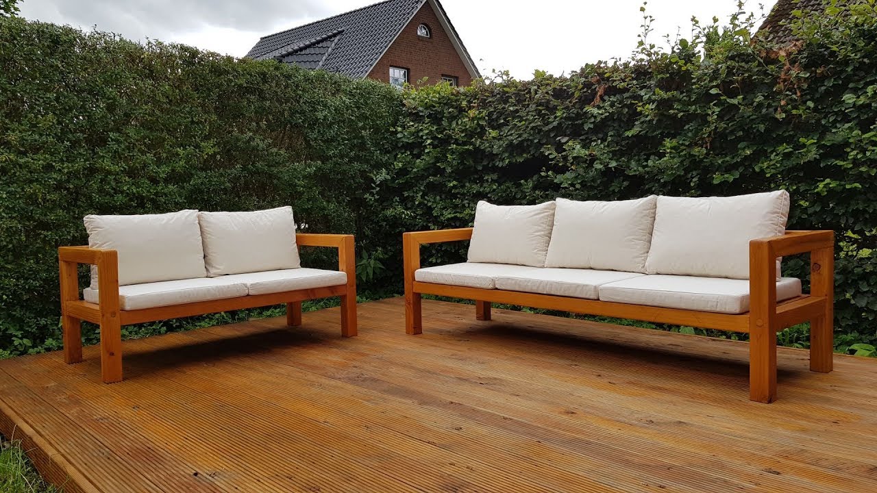 Gartenbank selber bauen mit dieser einfachen Anleitung schafft es jeder